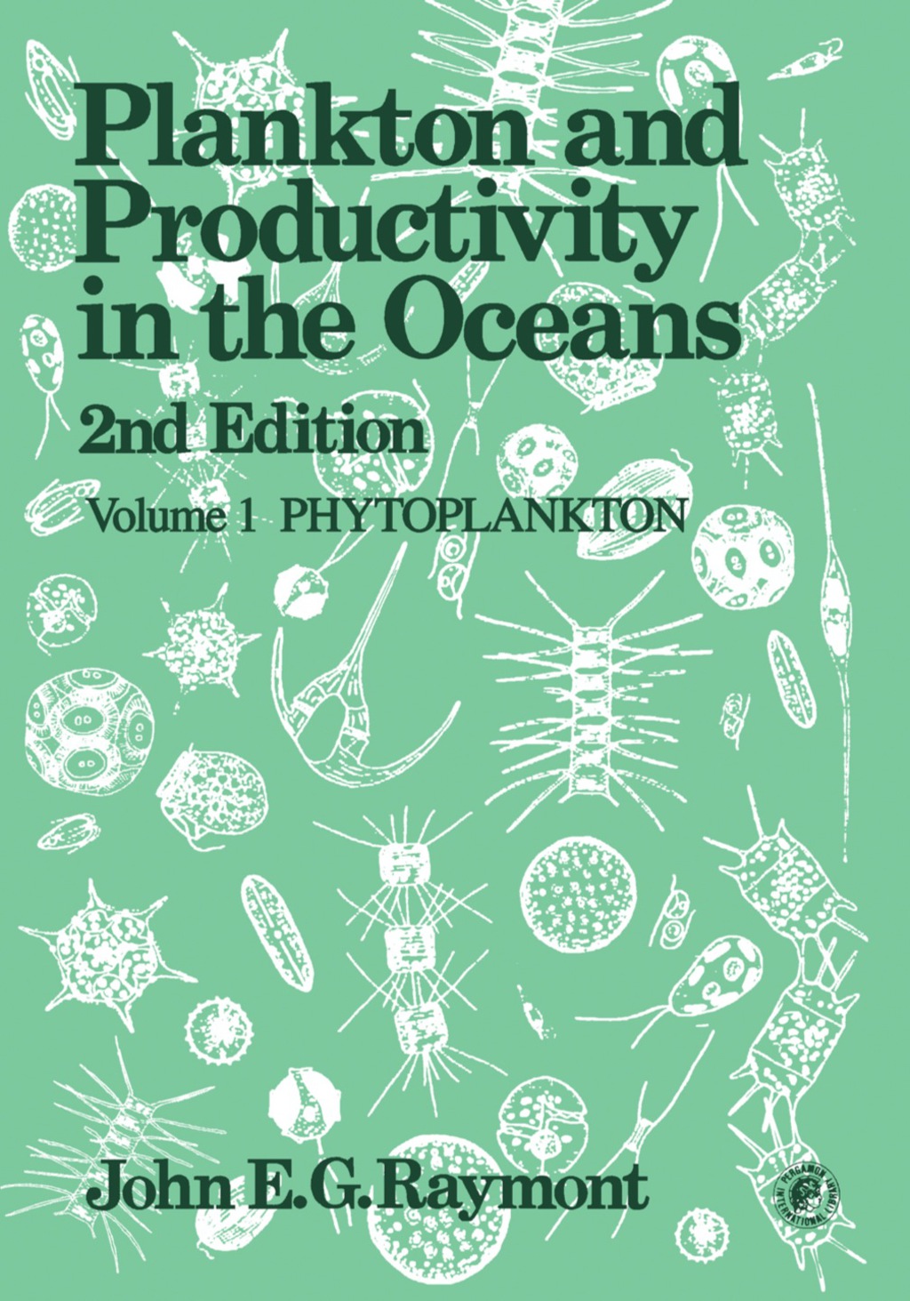 Phytoplankton Plankton and Productivity in The Oceans 2nd Edition