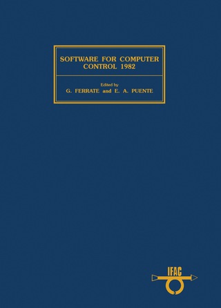 Titelbild: Software for Computer Control 1982 9780080293523