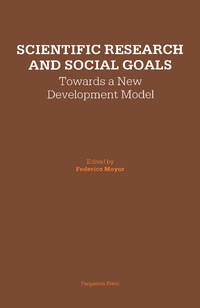 Cover image: Scientific Research and Social Goals 9780080281186