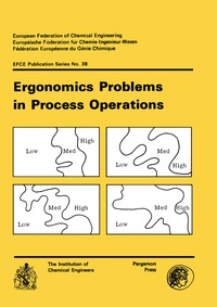 Imagen de portada: Ergonomics Problems in Process Operations 9780852951729