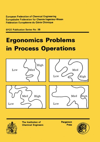Cover image: Ergonomics Problems in Process Operations 9780852951729