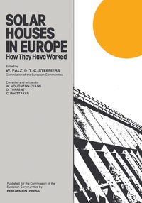Cover image: Solar Houses in Europe 9780080267432