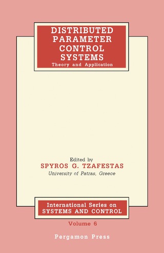 Imagen de portada: Distributed Parameter Control Systems 9780080276243