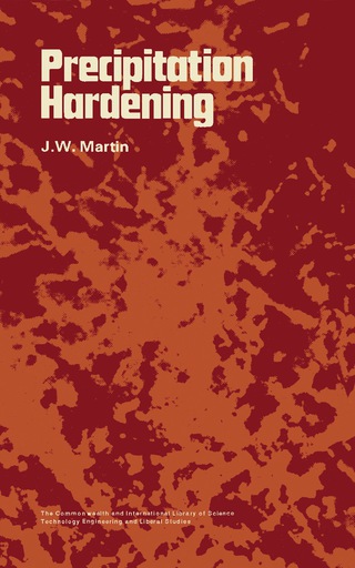 Cover image: Precipitation Hardening 9780082036081