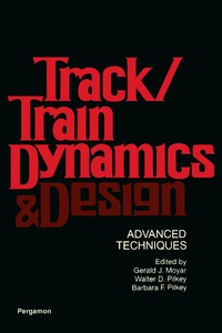 Imagen de portada: Track/Train Dynamics and Design 9780080221533