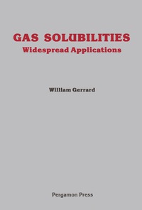 Immagine di copertina: Gas Solubilities 9780080252483