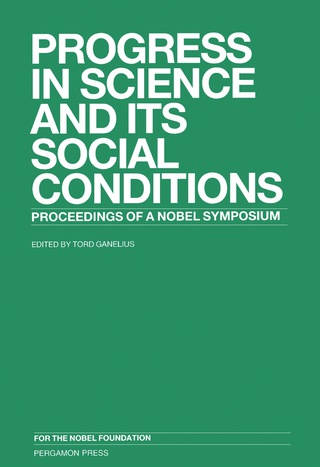 Imagen de portada: Progress in Science and Its Social Conditions 9780080312811