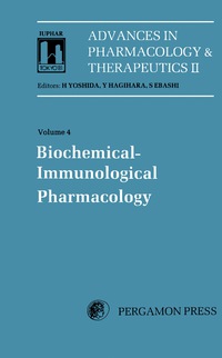 Omslagafbeelding: Biochemical Immunological Pharmacology 9780080280240