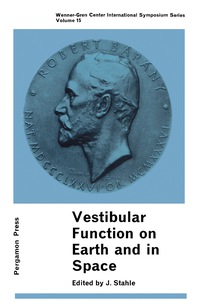 Omslagafbeelding: Vestibular Function on Earth and in Space 9780080155920