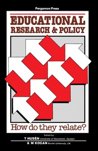 Omslagafbeelding: Educational Research and Policy: How Do They Relate? 9780080308203