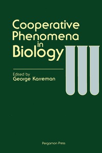 Cover image: Cooperative Phenomena in Biology 9780080231860