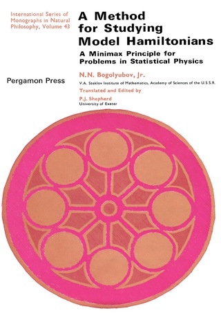 Cover image: A Method for Studying Model Hamiltonians 9780080167428