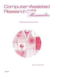 Titelbild: Computer–Assisted Research in the Humanities 9780080198705