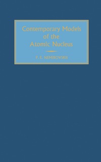 Omslagafbeelding: Contemporary Models of the Atomic Nucleus 9780080098401
