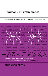 صورة الغلاف: Handbook of Mathematics 9780080118574