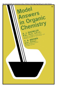 Imagen de portada: Model Answers in Organic Chemistry 9780080111780