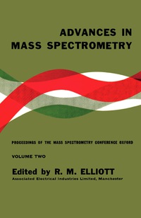 Titelbild: Advances in Mass Spectrometry 9780080097756