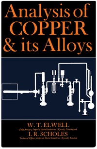 صورة الغلاف: Analysis of Copper and Its Alloys 9780080121604
