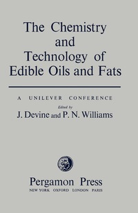 Cover image: The Chemistry and Technology of Edible Oils and Fats 9780080093499