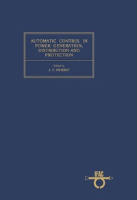 Imagen de portada: Automatic Control in Power Generation, Distribution and Protection 9780080267098