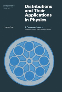 صورة الغلاف: Distributions and Their Applications in Physics 9780080182971