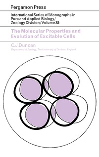 Cover image: The Molecular Properties and Evolution of Excitable Cells 9780080118284