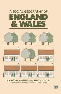 Titelbild: A Social Geography of England and Wales 9780080218021