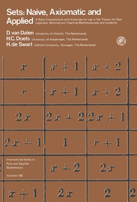 Cover image: Sets: Naïve, Axiomatic and Applied 9780080211664