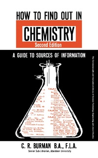 صورة الغلاف: How to Find Out in Chemistry 2nd edition 9780080118819