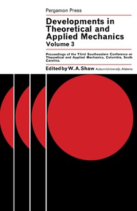 Cover image: Developments in Theoretical and Applied Mechanics 9780080031323