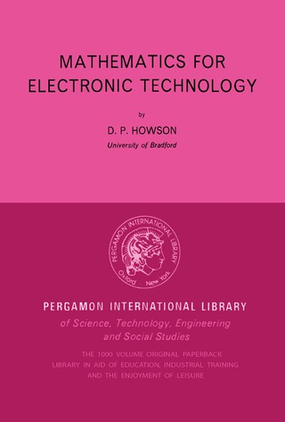 表紙画像: Mathematics for Electronic Technology 9780080182193