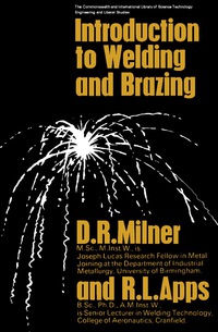 Imagen de portada: Introduction to Welding and Brazing 9780080133423