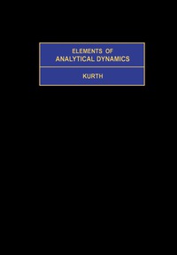 صورة الغلاف: Elements of Analytical Dynamics 9780080198484