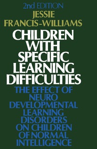 Cover image: Children with Specific Learning Difficulties 2nd edition 9780080179674
