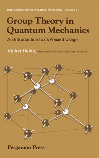 Imagen de portada: Group Theory in Quantum Mechanics 9780080092423