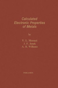表紙画像: Calculated Electronic Properties of Metals 9780080227054