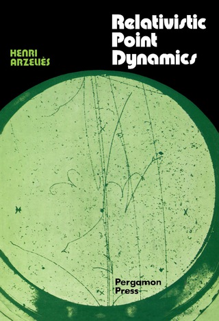 صورة الغلاف: Relativistic Point Dynamics 9780080158426
