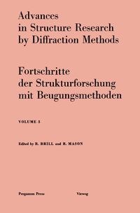 Omslagafbeelding: Advances in Structure Research by Diffraction Methods 9780080175430