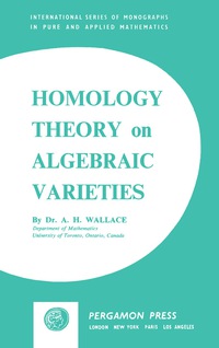 Titelbild: Homology Theory on Algebraic Varieties 9780080090795