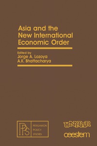 表紙画像: Asia and the New International Economic Order 9780080251165