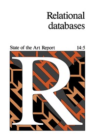 Cover image: Relational Databases 9780080340944