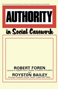 Titelbild: Authority in Social Casework 9780080129631