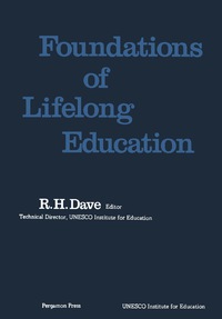 صورة الغلاف: Foundations of Lifelong Education 9780080211923