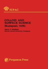Cover image: Colloid and Surface Science 9780080215709