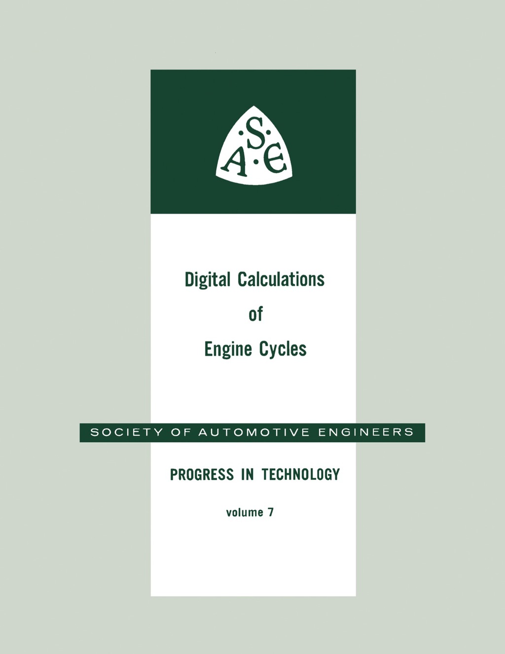Digital Calculations of Engine Cycles Prepared Under the Auspices of the SAE Fuels and Lubricants Activity Committee