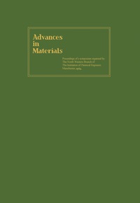 Imagen de portada: Advances in Materials 9780080122045