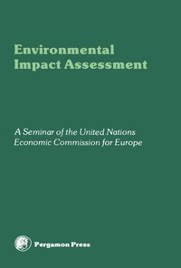 Imagen de portada: Environmental Impact Assessment 9780080244457