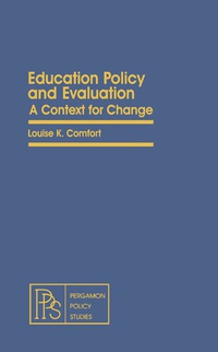 Cover image: Education Policy and Evaluation 9780080238562