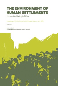 Imagen de portada: The Environment of Human Settlements Human Well-Being in Cities 9780080209784