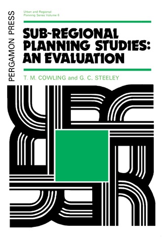Titelbild: Sub-Regional Planning Studies: An Evaluation 9780080170190